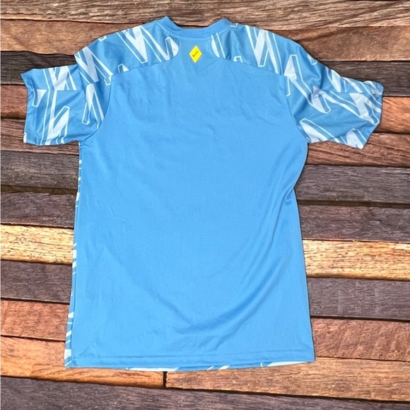 Philadelphia Union Boys Youth Kids FC Soccer Adidas FIFA Blue Futbol Jersey - Picture 2 of 7